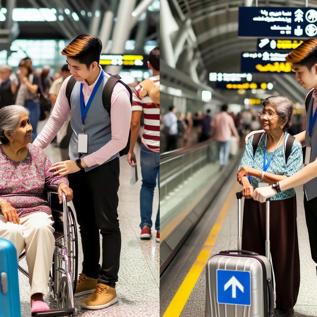 Airport and Train Station Transportation for senior