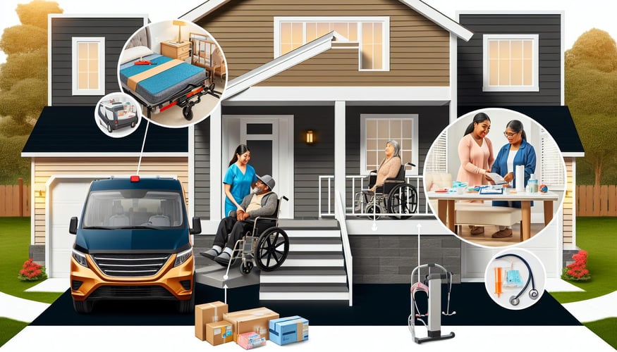 features for transportation and home health care