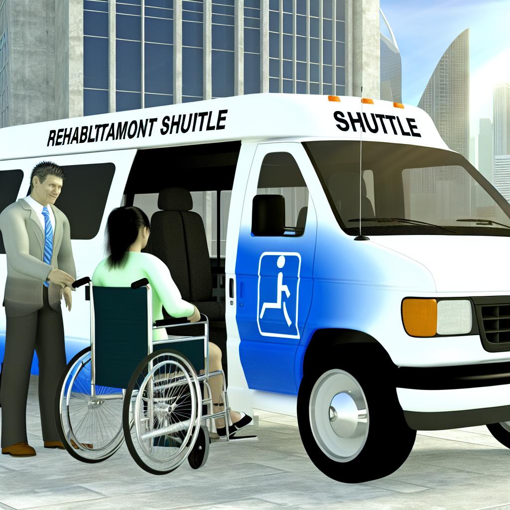 rehabilitation transport, rehab shuttle service