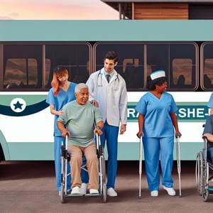rehabilitation transport, therapy transportation, rehab shuttle service